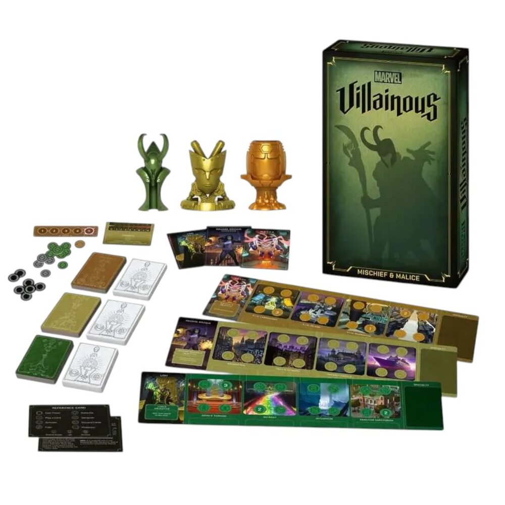RAVENSBURGER MARVEL Villainous: Mischief & Malice Strategy Board Game